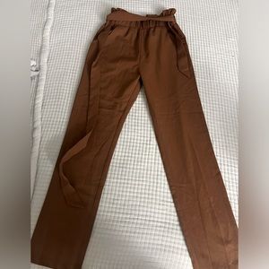 Little girl high waist trousers